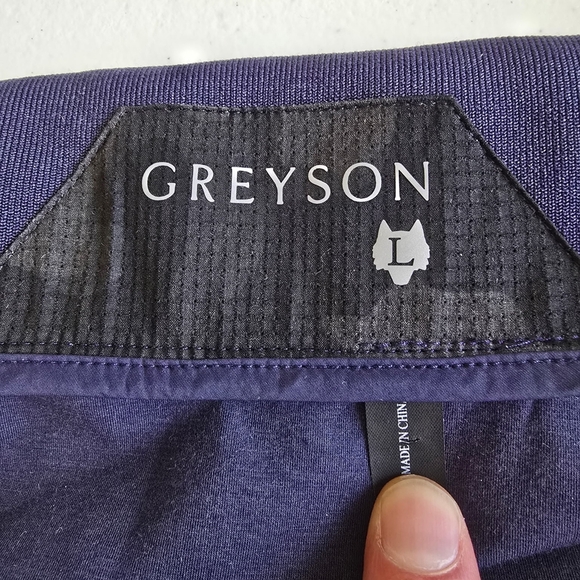 Greyson Yukon Ultralight Hybrid Jacket Iona Maltese Blue Men's Large Activewear - Picture 10 of 10